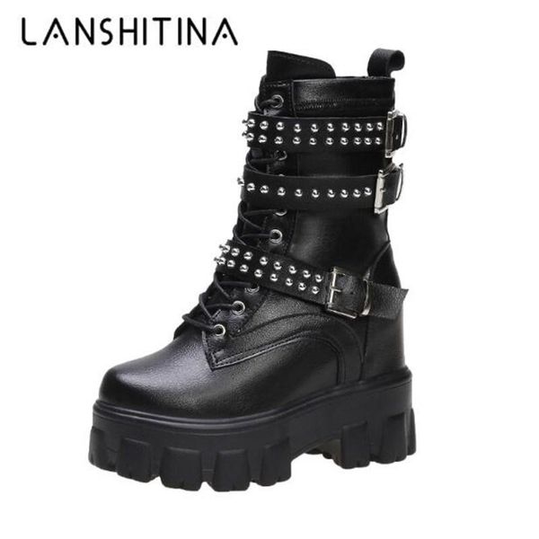 boots 2021 thick heel ankle lace up chunky women high heels autumn winter woman shoes rivet warm platform, Black
boots 2021 thick heel ankle lace up chunky women high heels autumn winter woman shoes rivet warm platform, Black