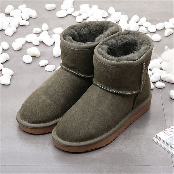 genuine leather snowboots of natural wool warm winter-proof dnon-waterproof boots and winter shoes women's ankle, Black
genuine leather snowboots of natural wool warm winter-proof dnon-waterproof boots and winter shoes women's ankle, Black
