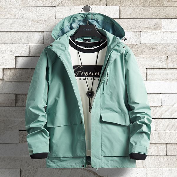 2020 spring new fall men's with hood dgreen proof jacket green man water casual jackets plus size 6xl 7xl 8xl, Black;brown
2020 spring new fall men's with hood dgreen proof jacket green man water casual jackets plus size 6xl 7xl 8xl, Black;brown