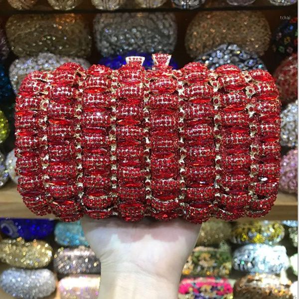 new arrival women red/gold/sier evening bags crystal clutch purse with female party bags ladies wedding purses1
new arrival women red/gold/sier evening bags crystal clutch purse with female party bags ladies wedding purses1
