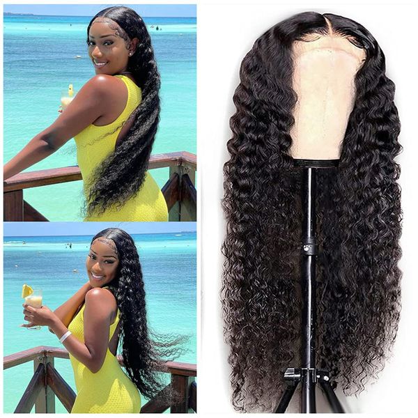 lx brand deep wave frontal wig high temperature long synthetic glueless wigs for women daily used/cosplay wigs curly wigsfactory direct, Black
lx brand deep wave frontal wig high temperature long synthetic glueless wigs for women daily used/cosplay wigs curly wigsfactory direct, Black