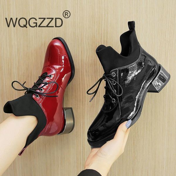 ankle boots women's winter shoes genuine leather cross-tied simple and elegant shoes women's ankle boots mujer, Black
ankle boots women's winter shoes genuine leather cross-tied simple and elegant shoes women's ankle boots mujer, Black
