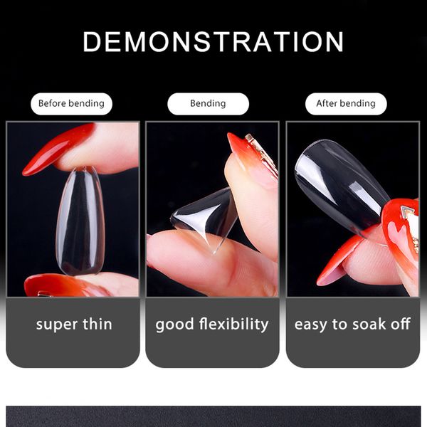 100pcs/box full false nail clear acrylic nail tips uv gel glue diy nail art tool practice ballerina coffin french stiletto almond, Red;gold
100pcs/box full false nail clear acrylic nail tips uv gel glue diy nail art tool practice ballerina coffin french stiletto almond, Red;gold