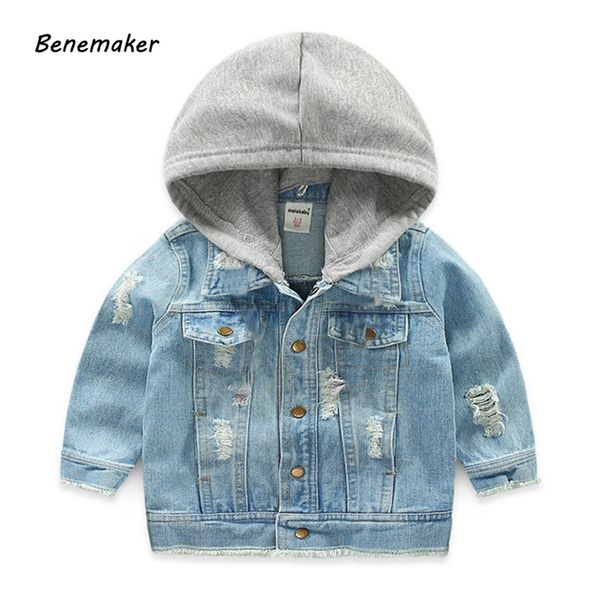 benemaker denim jackets for boys autumn trench children's clothing 3-8y hooded outerwear windbreaker baby kids jeans coats jh021 lj2010, Blue 
benemaker denim jackets for boys autumn trench children's clothing 3-8y hooded outerwear windbreaker baby kids jeans coats jh021 lj2010, Blue