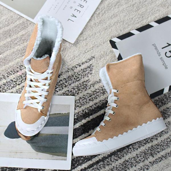 suede boots women keep warm snow boots platform winter women's shoes fashion brown lace up ankle female new1, Black
suede boots women keep warm snow boots platform winter women's shoes fashion brown lace up ankle female new1, Black