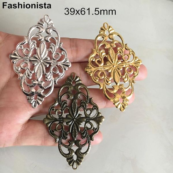 50 pcs / 6pcs large metal stamping scroll flower charms for jewelry,filigree rhombus dangles for earrings diy,gold/bronze, Bronze;silver
50 pcs / 6pcs large metal stamping scroll flower charms for jewelry,filigree rhombus dangles for earrings diy,gold/bronze, Bronze;silver