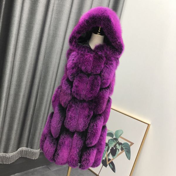 spring autumn women real natural winter fox fur vest with female hood in medium long waistcoat 2401, Black
spring autumn women real natural winter fox fur vest with female hood in medium long waistcoat 2401, Black