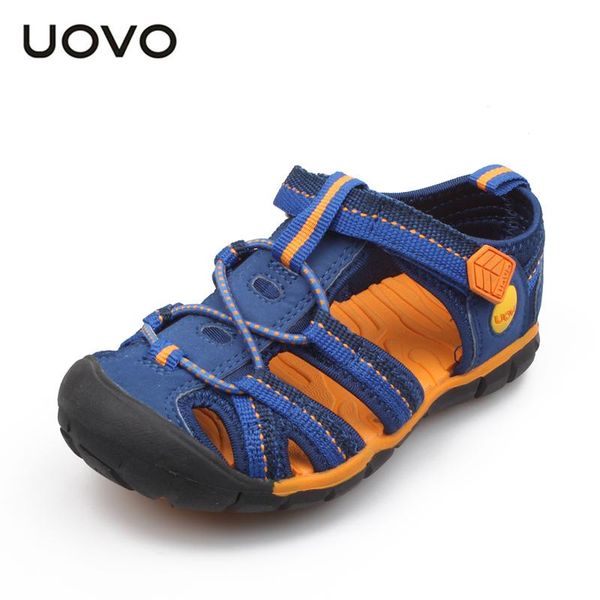 sandals uovo 2021 nonslip boys anticollision closed toe for boy breathable wearable kids shoes beach children, Black;red
sandals uovo 2021 nonslip boys anticollision closed toe for boy breathable wearable kids shoes beach children, Black;red