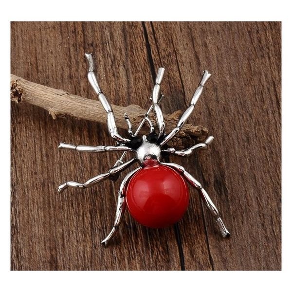 cr jewelry lovely insect punk brooch pins imitation pearl spider brooches for women men coat dress scarf pins party jewelry p7l8m, Gray
cr jewelry lovely insect punk brooch pins imitation pearl spider brooches for women men coat dress scarf pins party jewelry p7l8m, Gray