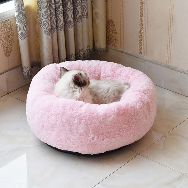cat beds & furniture origin of round pet kennel winter plush bed supplies can be issued
