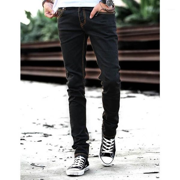 zollrfea men's spring/autumn denim cotton casual work long trousers jeans pencil pants pants men slim cb00171, Blue
zollrfea men's spring/autumn denim cotton casual work long trousers jeans pencil pants pants men slim cb00171, Blue