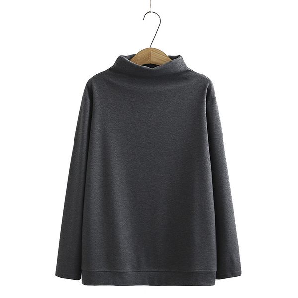 xl-4xl plus size sleeves long turtlenecks solid tshirts oversized yep spring jsbd, White
xl-4xl plus size sleeves long turtlenecks solid tshirts oversized yep spring jsbd, White