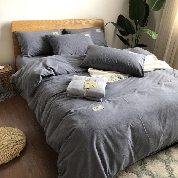 solid imitate linen bedding sets gray quilt cover twin full king duvet cover bed sheet pillowcase pure color bedclothes1
solid imitate linen bedding sets gray quilt cover twin full king duvet cover bed sheet pillowcase pure color bedclothes1