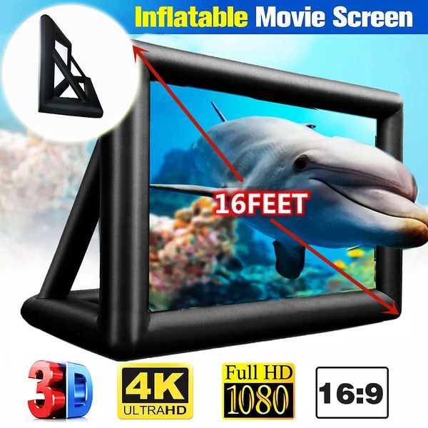 12ft 16ft inflatable mega movie cinema projector screen supports front and rear projection for home movies tv shows party
12ft 16ft inflatable mega movie cinema projector screen supports front and rear projection for home movies tv shows party
