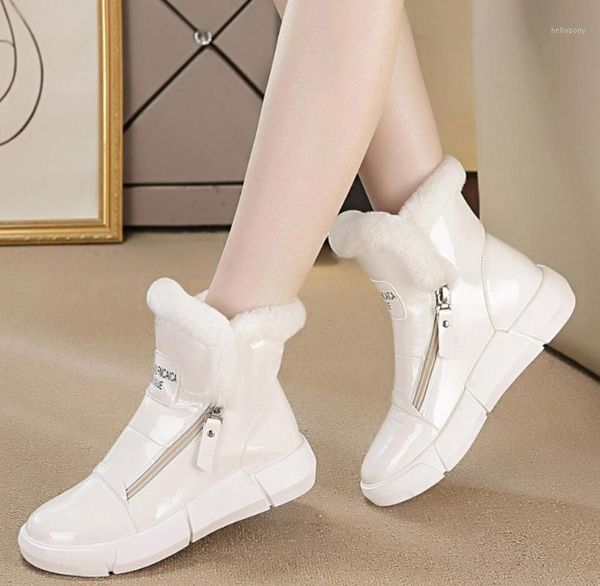 women's shoes winter women paint boots warm fur plush lady casual shoes fashion sneakers zapatillas mujer platform snow boots1, Black
women's shoes winter women paint boots warm fur plush lady casual shoes fashion sneakers zapatillas mujer platform snow boots1, Black