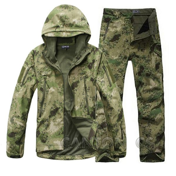 tad v4.0 shark skin softshell outdoor camouflage hunting windproof clothes tactical military fleece jacket+ pants suits q1201, Black;brown
tad v4.0 shark skin softshell outdoor camouflage hunting windproof clothes tactical military fleece jacket+ pants suits q1201, Black;brown