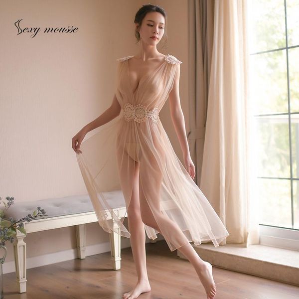 mousse women's emotional lingerie perspective night wear uniform lace pajamas side open lace transparent evening wear suit1, Black;red
mousse women's emotional lingerie perspective night wear uniform lace pajamas side open lace transparent evening wear suit1, Black;red
