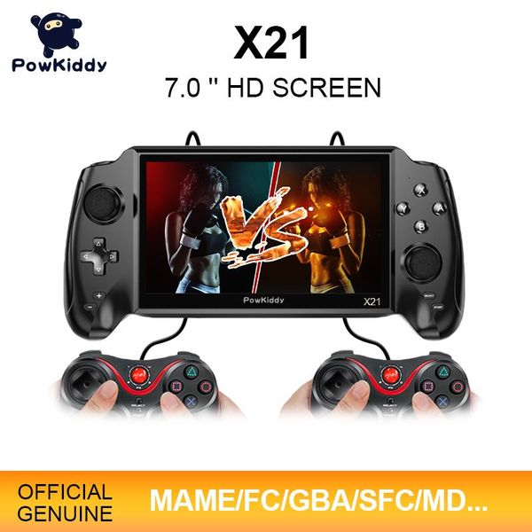 portable game players powkiddy x21 retro handheld bulit-in 3000 7.0 inch hd screen music/video player children's gift
portable game players powkiddy x21 retro handheld bulit-in 3000 7.0 inch hd screen music/video player children's gift