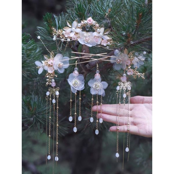 hair accessories miyou chinese hanfu girl ancient style pearl alloy hairpin tassel a variety of optional
hair accessories miyou chinese hanfu girl ancient style pearl alloy hairpin tassel a variety of optional