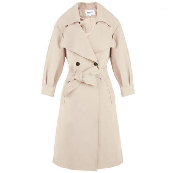 fashion spring autumn trench coat women's mid-length solid color casual coat british temperament overcoat a7751, Tan;black
fashion spring autumn trench coat women's mid-length solid color casual coat british temperament overcoat a7751, Tan;black