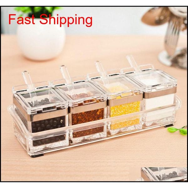 seasoning rack spice pots-4 piece acrylic seasoning box,stainless steel ring-storage container connt can jars-cruet qylhxp mj_bag
seasoning rack spice pots-4 piece acrylic seasoning box,stainless steel ring-storage container connt can jars-cruet qylhxp mj_bag