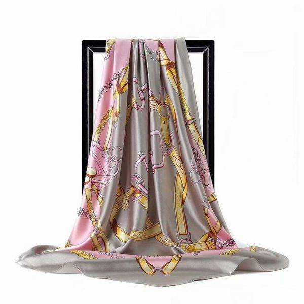 2020 silk scarf women hijab fashion designer soft kerchief 90*90cm square shawls and wraps satin headscarf dl011, Blue;gray
2020 silk scarf women hijab fashion designer soft kerchief 90*90cm square shawls and wraps satin headscarf dl011, Blue;gray