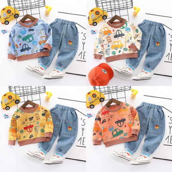 autumn toddler baby boy girls clothes set casual boys clothes fashion sports outfits print t-shirt jeans suits kid clothingx1019, White
autumn toddler baby boy girls clothes set casual boys clothes fashion sports outfits print t-shirt jeans suits kid clothingx1019, White