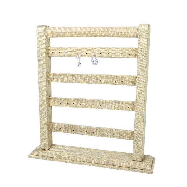 beige linen jewelry display stand earrings studs organizer holder rack folding screen storage, Pink;blue
beige linen jewelry display stand earrings studs organizer holder rack folding screen storage, Pink;blue