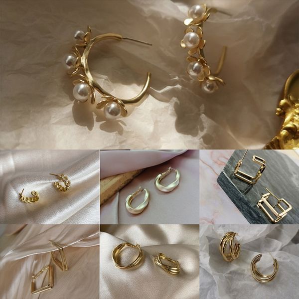 4vzs black delicate white earring jewelry north starstar with pearl color opal gem gold fire deliclate long climber multiple, Golden
4vzs black delicate white earring jewelry north starstar with pearl color opal gem gold fire deliclate long climber multiple, Golden