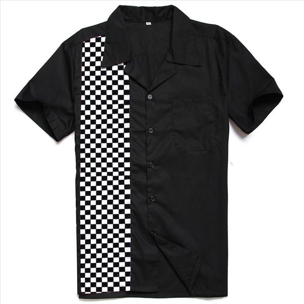 fashion mosaic printed mens cotton casual black white tartan plaid panel cowboy hip hop rockabilly shirts camisa masculina, White;black
fashion mosaic printed mens cotton casual black white tartan plaid panel cowboy hip hop rockabilly shirts camisa masculina, White;black