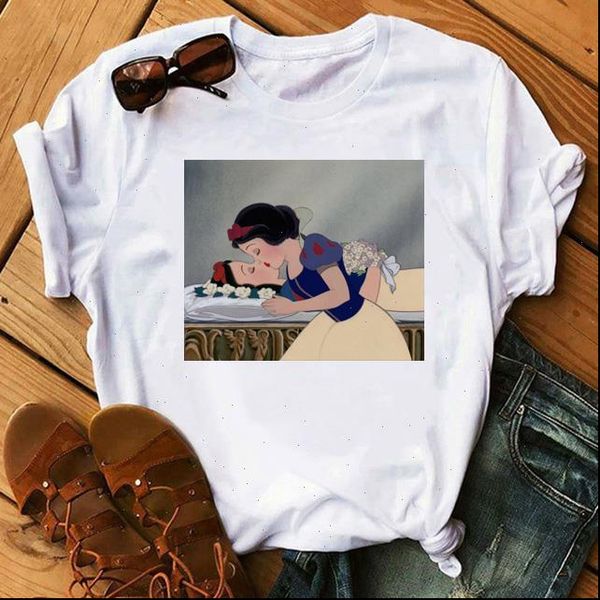 women clothes new summer thin section tshirt women spoof princess streetwear lesbian gay t shirt funny female tee, White
women clothes new summer thin section tshirt women spoof princess streetwear lesbian gay t shirt funny female tee, White