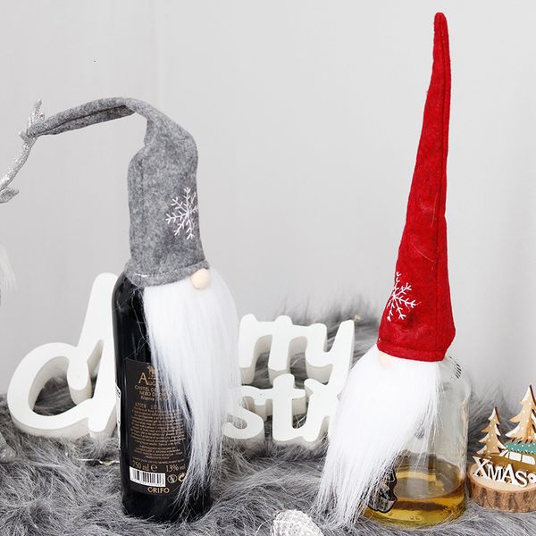 claus new decorations santa gift glass bottle set christmas champagne decoration wine bag
claus new decorations santa gift glass bottle set christmas champagne decoration wine bag
