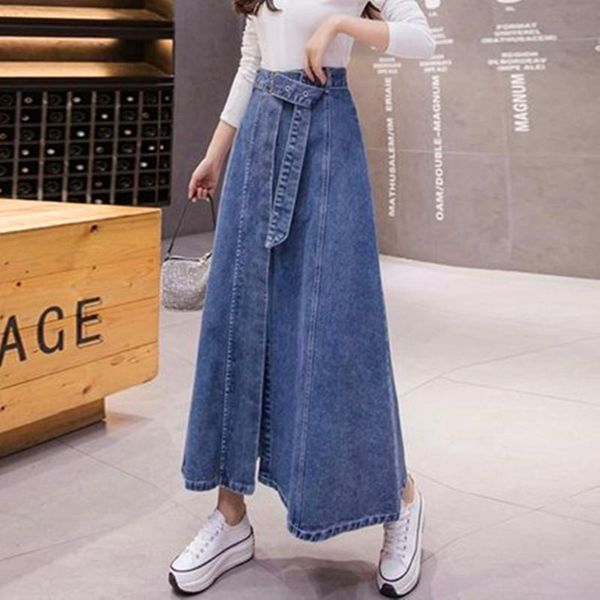 skirts women autumn winter casual solid sashes slim over hip empire waist big hem md-long jeans midiskirt for females cowboy, Black
skirts women autumn winter casual solid sashes slim over hip empire waist big hem md-long jeans midiskirt for females cowboy, Black