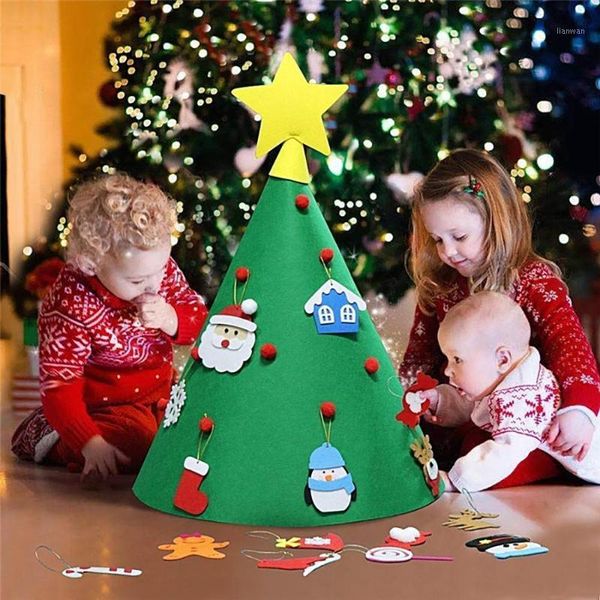 3d diy children toys christmas gift felt christmas tree with hanging ornaments snowman santa claus1
3d diy children toys christmas gift felt christmas tree with hanging ornaments snowman santa claus1