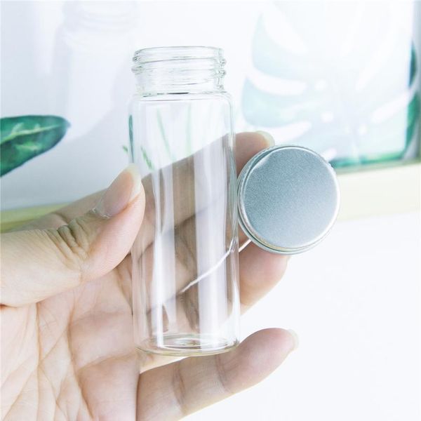 30x80mm 40ml glass bottle aluminium screw cap empty clear gift flavour food tea liquorice candy saffron bottles gift ja jllowz
30x80mm 40ml glass bottle aluminium screw cap empty clear gift flavour food tea liquorice candy saffron bottles gift ja jllowz