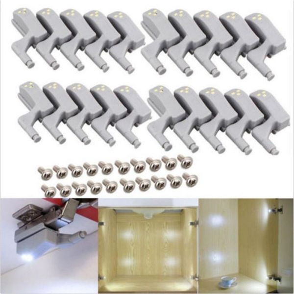 20pcs/10pcs 0.25w universal under cabinet led light cupboard closet wardrobe inner hinge led sensor light kitchen night
20pcs/10pcs 0.25w universal under cabinet led light cupboard closet wardrobe inner hinge led sensor light kitchen night