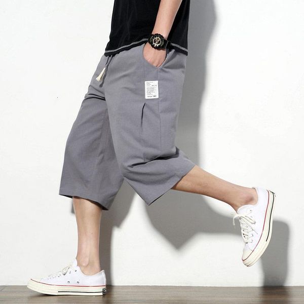 streetwear men's solid color joggers pants fashion men 2020 summer casual calf-length pants street elastic waist harem pant men, Black
streetwear men's solid color joggers pants fashion men 2020 summer casual calf-length pants street elastic waist harem pant men, Black