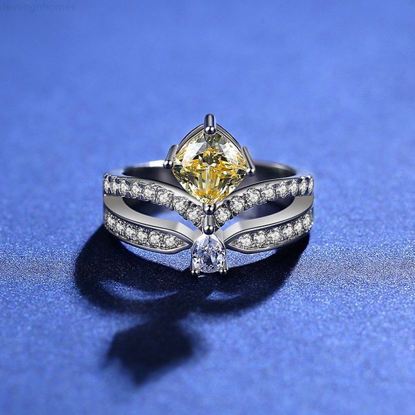 925 sterling silver crown princess 6x6mm women engagement wedding rings jewelry
925 sterling silver crown princess 6x6mm women engagement wedding rings jewelry