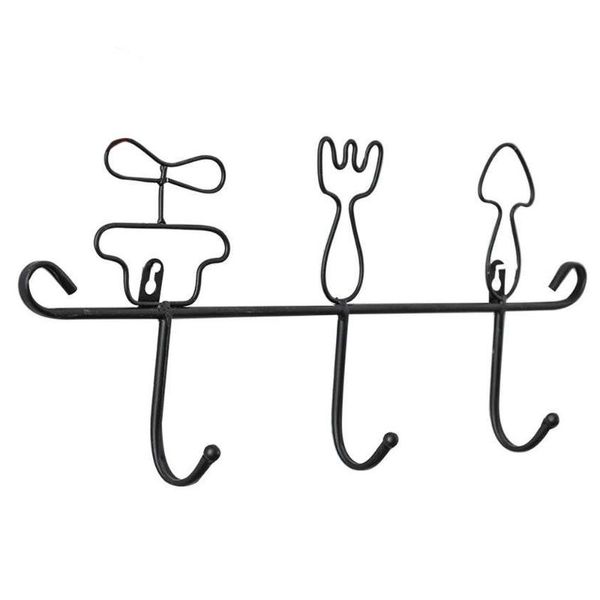 hooks & rails metal iron decorative wall-mounted hook hat coat clothes hanger home decor wall hanging craft ornament
hooks & rails metal iron decorative wall-mounted hook hat coat clothes hanger home decor wall hanging craft ornament