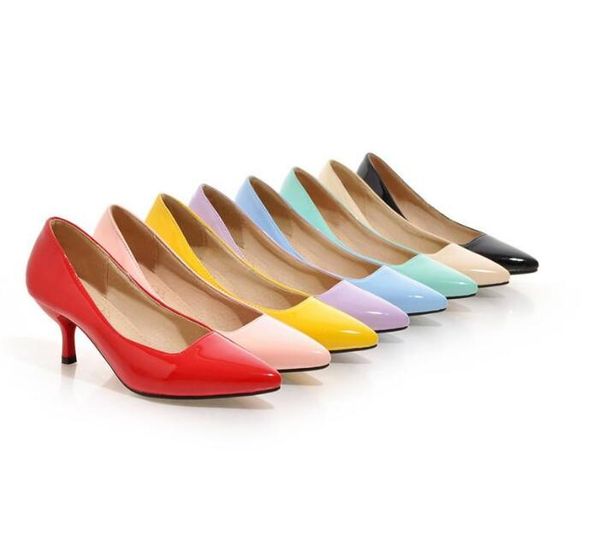 women pu high heels pump shoe 6cm heell 8 colors fashion party shoes for women wedding shoes chaussure femme a05-1-45, Black
women pu high heels pump shoe 6cm heell 8 colors fashion party shoes for women wedding shoes chaussure femme a05-1-45, Black