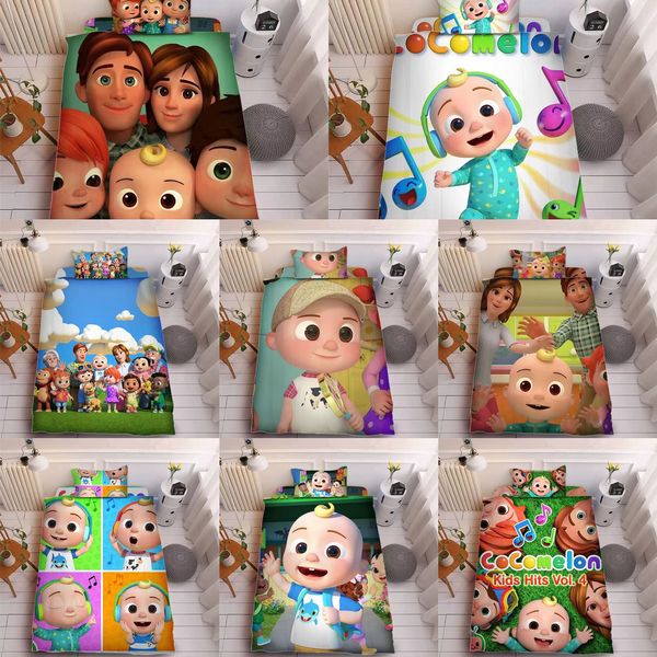 cocomelon ji 3d printed bed sheet three pieces sets pillow case + bed sheet + quilt cover beddings lovely kids cocomelon supplies ly118a
cocomelon ji 3d printed bed sheet three pieces sets pillow case + bed sheet + quilt cover beddings lovely kids cocomelon supplies ly118a