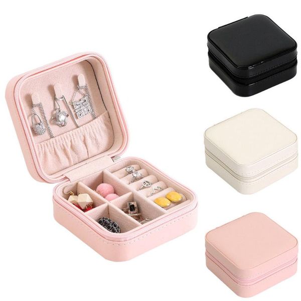 women pu leather earring ring necklace jewelry storage case portable travel jewelry box organizer case, Pink;blue
women pu leather earring ring necklace jewelry storage case portable travel jewelry box organizer case, Pink;blue