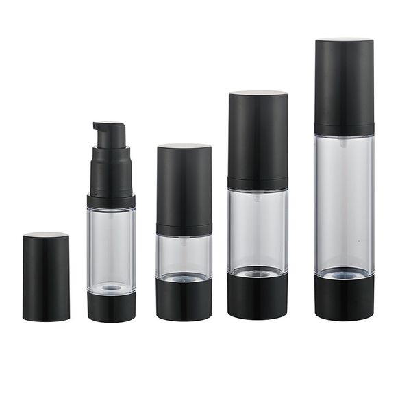 120ml 15 30 bottle-empty 50 80 100 refillable black airless vacuum pump cream lotion make up bottle toiletries liquid container
120ml 15 30 bottle-empty 50 80 100 refillable black airless vacuum pump cream lotion make up bottle toiletries liquid container