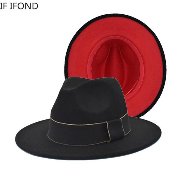 wide brim hats british style patchwork winter wool classic fedoras hat ladies streetwear felt panama jazz, Blue;gray
wide brim hats british style patchwork winter wool classic fedoras hat ladies streetwear felt panama jazz, Blue;gray