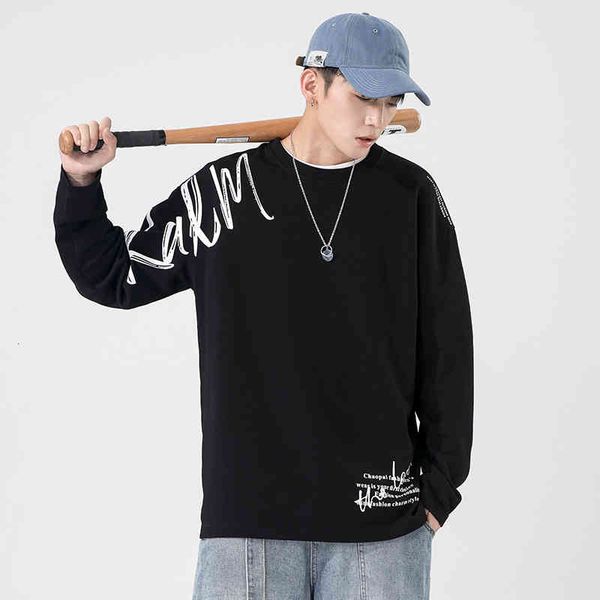 hoodies sweater fleece men's round neck 2021 autumn korean fashion brand printed long sleeve t-shirt loose pullover couple coat, Black
hoodies sweater fleece men's round neck 2021 autumn korean fashion brand printed long sleeve t-shirt loose pullover couple coat, Black