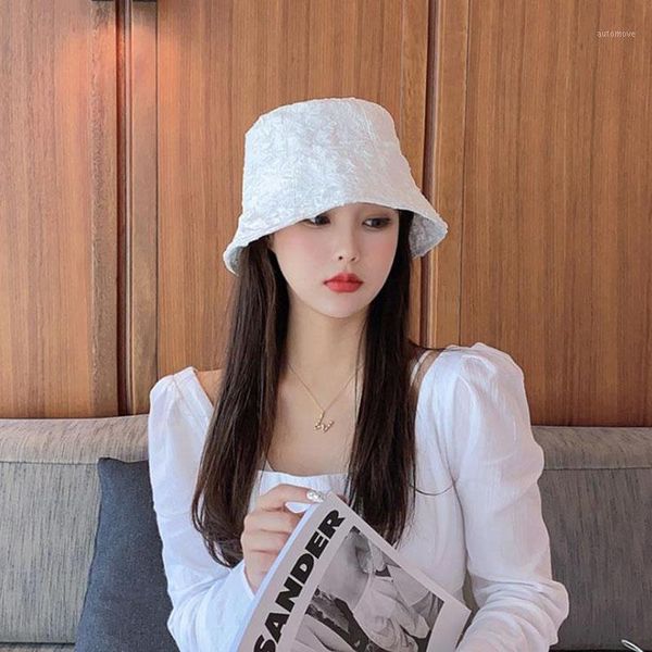 pleated women spring and summer bucket straight fisherman hat thin section korean lace shading japanese niche basin hat sun hats1, Blue;gray
pleated women spring and summer bucket straight fisherman hat thin section korean lace shading japanese niche basin hat sun hats1, Blue;gray
