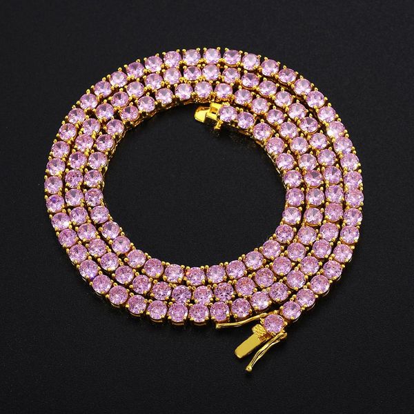 4mm one row new fashion hip hop jewelry bling gold pink cubic zirconia stone tennis chain necklace mens womens necklace kalung homme gift, Silver
4mm one row new fashion hip hop jewelry bling gold pink cubic zirconia stone tennis chain necklace mens womens necklace kalung homme gift, Silver