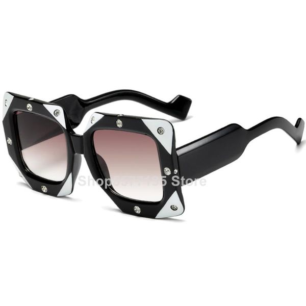 sunglasses oversize frame square for women vinge retro sun galsses men black big shades 2021 ins fashion, White;black
sunglasses oversize frame square for women vinge retro sun galsses men black big shades 2021 ins fashion, White;black