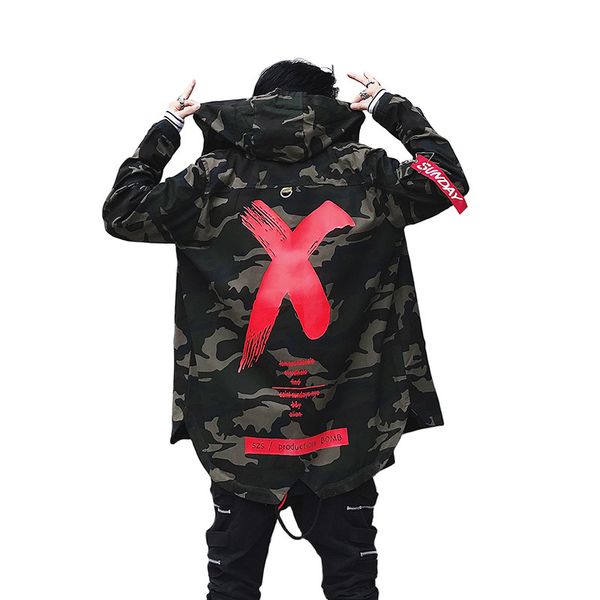 x new spring graffiti printing men with hoodies trench coats male hip hop street loose outwear camouflage outerwear jacket ehyf, Tan;black
x new spring graffiti printing men with hoodies trench coats male hip hop street loose outwear camouflage outerwear jacket ehyf, Tan;black