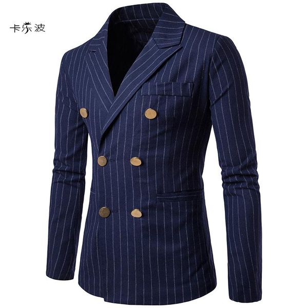 kalebo men's jacket jacket long sleeve stripe pattern single button men's 2021 spring & autumn casual dress, White;black
kalebo men's jacket jacket long sleeve stripe pattern single button men's 2021 spring & autumn casual dress, White;black